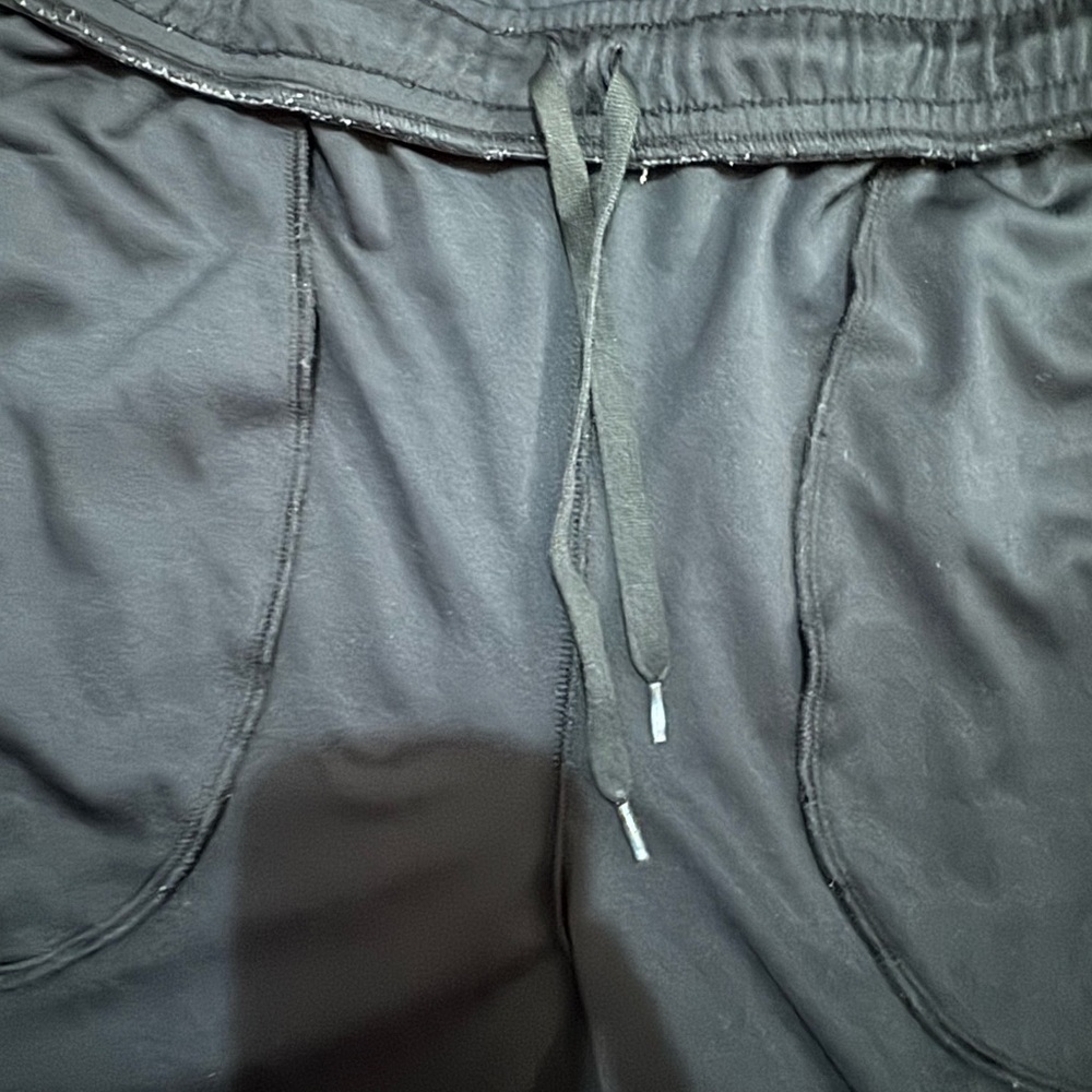 Men's Black Athletic Shorts - Picture 7 of 9